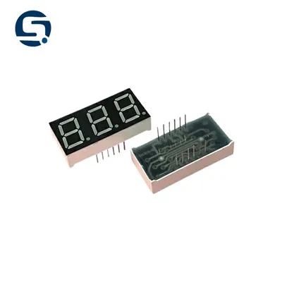 3 숫자 7 세그먼트 LED 디스플레이